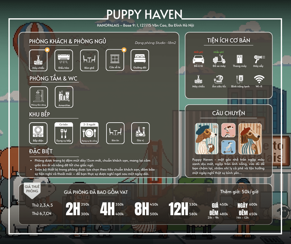 Puppy Haven Price List